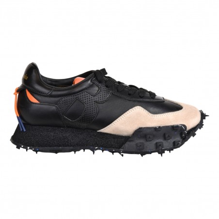 SNEAKERS IN PELLE BARRACUDA BD1301 CAPPUCCINO