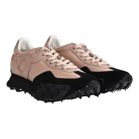 SNEAKERS IN PELLE BARRACUDA BD1301 TIERRA