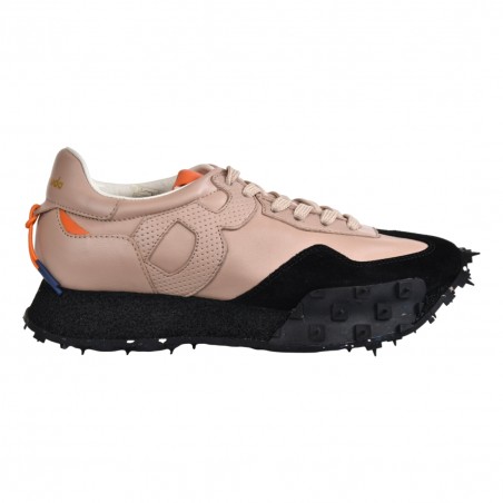SNEAKERS IN PELLE BARRACUDA BD1301 TIERRA