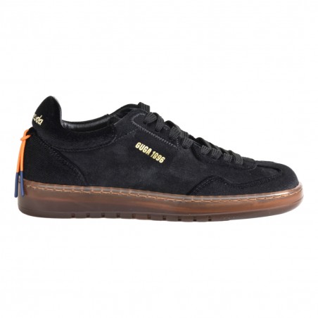 SNEAKERS IN PELLE BARRACUDA BD1325 NERO