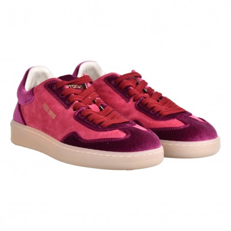 SNEAKERS IN PELLE BARRACUDA BD1325 VIOLET