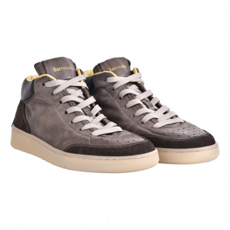 SNEAKERS POLACCO BARRACUDA BU3413 EBANO
