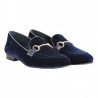 MOCASSINO IN VELLUTO CON MORSETTO POESIE VENEZIANE JJA65 BLUETTE