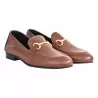 MOCASSINO IN PELLE CON MORSETTO POESIE VENEZIANE JJA65 MARRONE