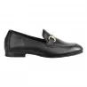 MOCASSINO IN PELLE CON MORSETTO POESIE VENEZIANE JJA65 NERO
