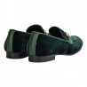 MOCASSINO IN VELLUTO CON MORSETTO POESIE VENEZIANE JJA65 VERDE