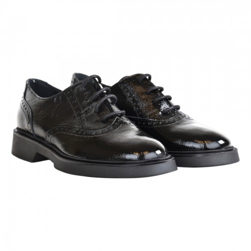 FRANCESINA IN PELLE LA PARIGINA 306/435 NERO