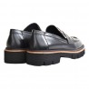 MOCASSINO IN PELLE MACULATO LA PARIGINA 314/435 NERO