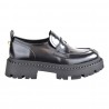 MOCASSINO SPAZZOLATO ASH GENIALSTUD01 BLACK