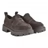 MOCASSINO CAMOSCIO ASH GENIALSTUD07 EBANO