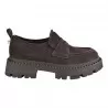MOCASSINO CAMOSCIO ASH GENIALSTUD07 EBANO