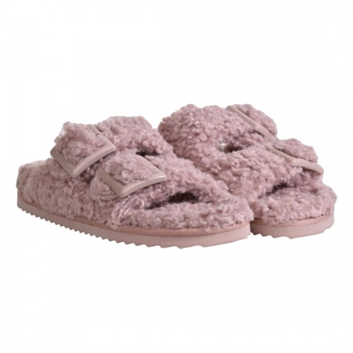 FURRY SLIPPER BUCKLES...