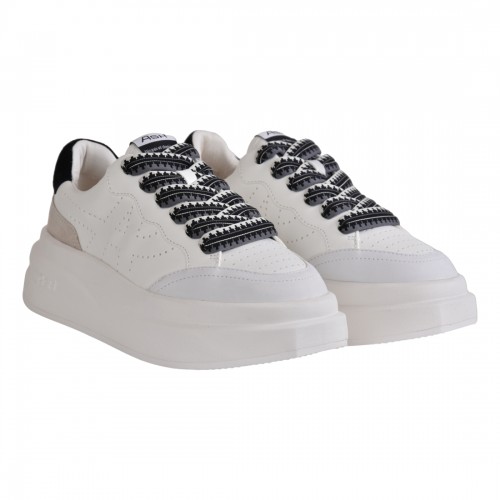 SNEAKERS IN PELLE ASH IMPULSBIS01 WHITE