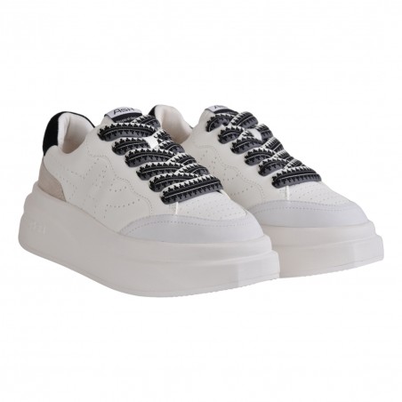 SNEAKERS IN PELLE ASH IMPULSBIS01 WHITE