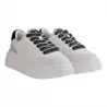 SNEAKERS IN PELLE ASH IMPULSBIS01 WHITE