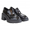 MOCASSINO SPAZZOLATO ASH NELSONSTUD02 BLACK