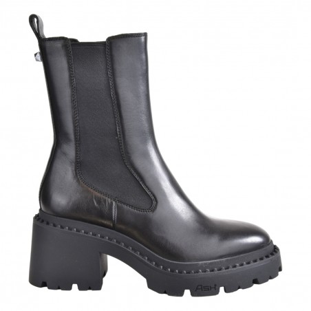 BEATLES IN PELLE ASH NICOSTUD01 BLACK