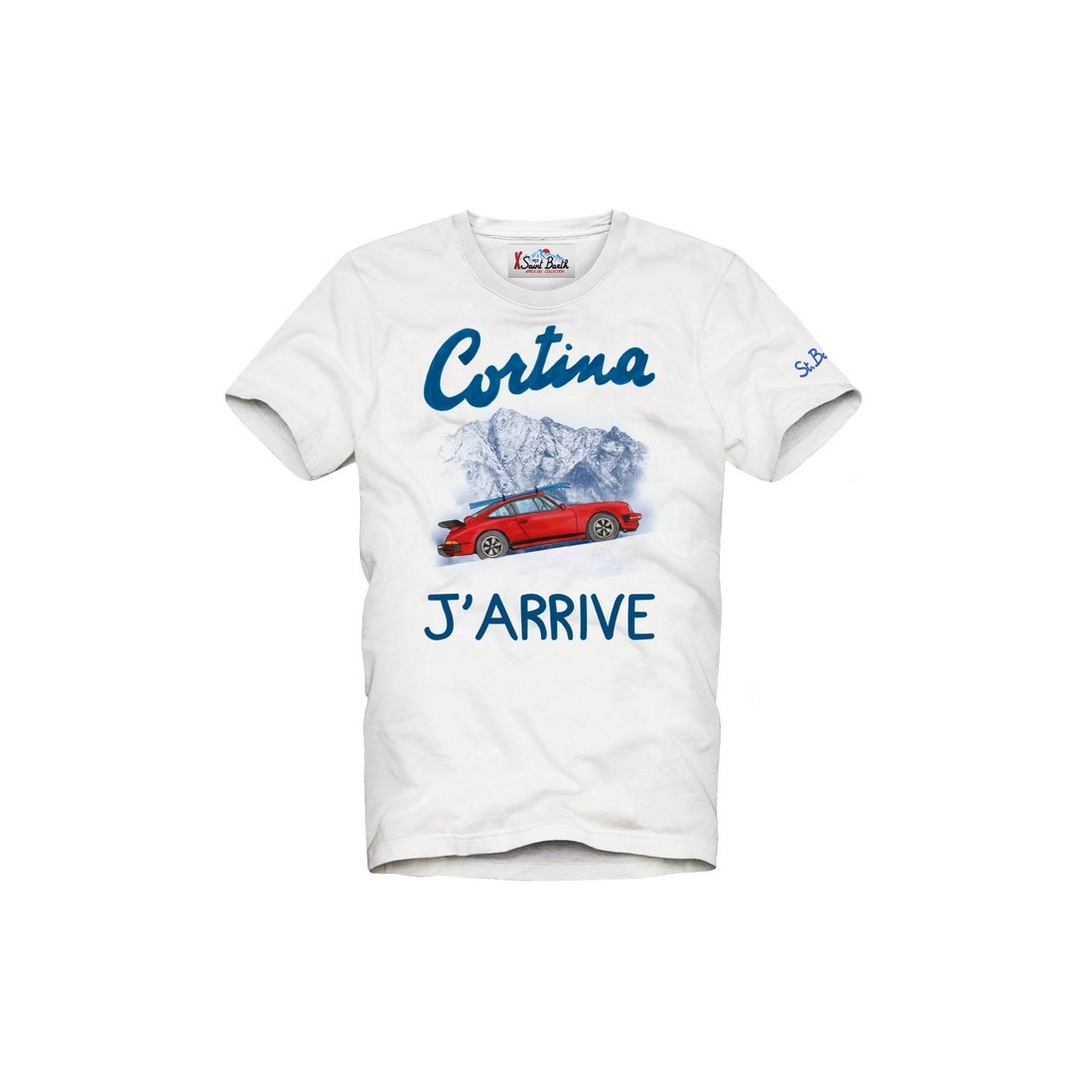 CLASSIC T-SHIRT CORTINA ARRIVE MC2 SAINT BARTH ARNOTT 10801E