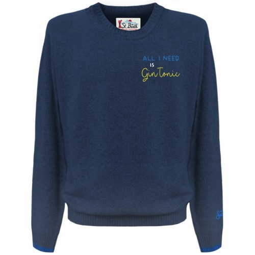 ROUND-NECK SWEATER MC2 SAINT BARTH HERON 00551E