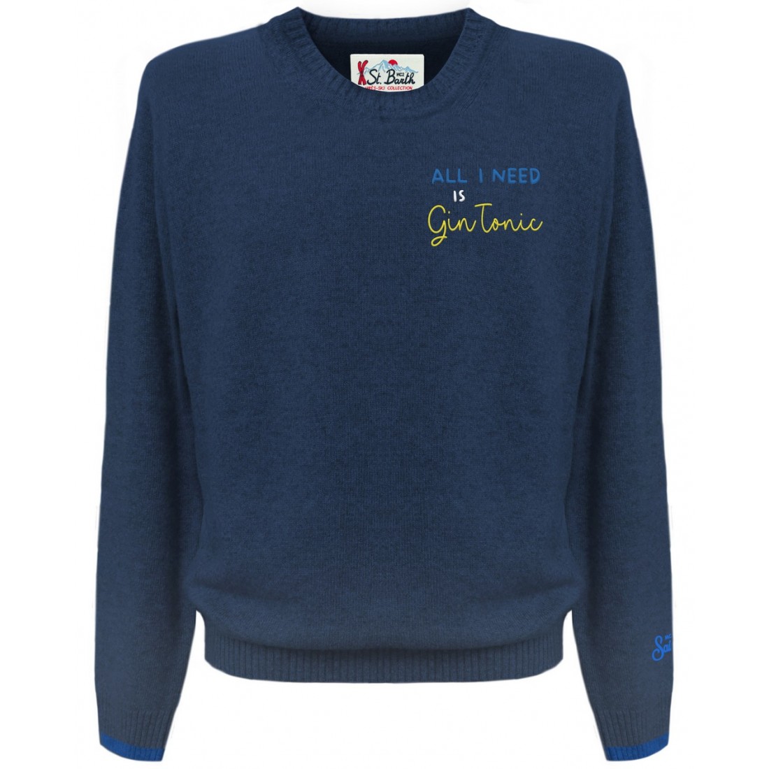 ROUND-NECK SWEATER MC2 SAINT BARTH HERON 00551E