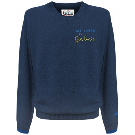 ROUND-NECK SWEATER MC2 SAINT BARTH HERON 00551E