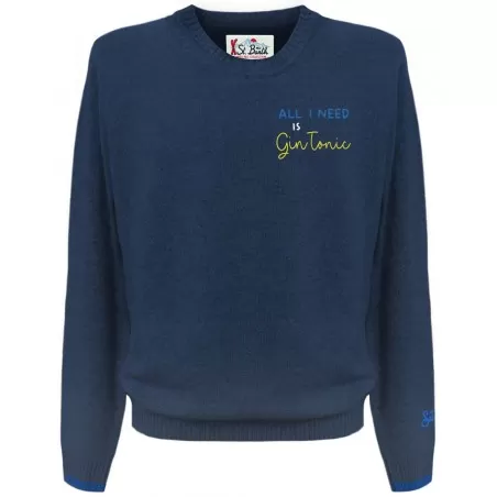 ROUND-NECK SWEATER MC2 SAINT BARTH HERON 00551E