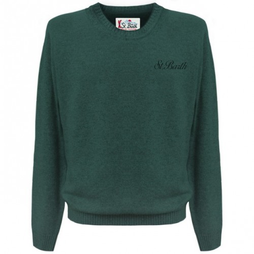 ROUND-NECK SWEATER SB 51 MC2 SAINT BARTH HERON 00716E