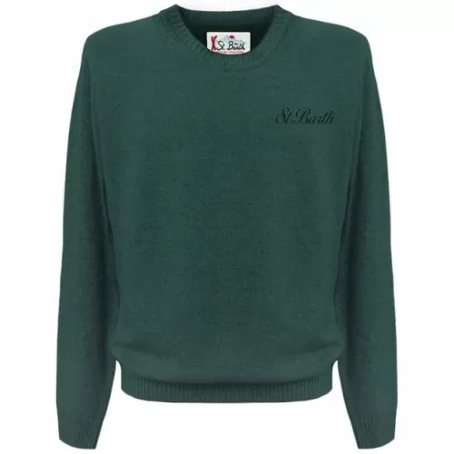 ROUND-NECK SWEATER SB 51 MC2 SAINT BARTH HERON 00716E