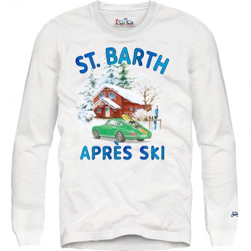 LONG SLEEVE TSHIRT CAR CHALET MC2 SAINT BARTH LUTON 00473
