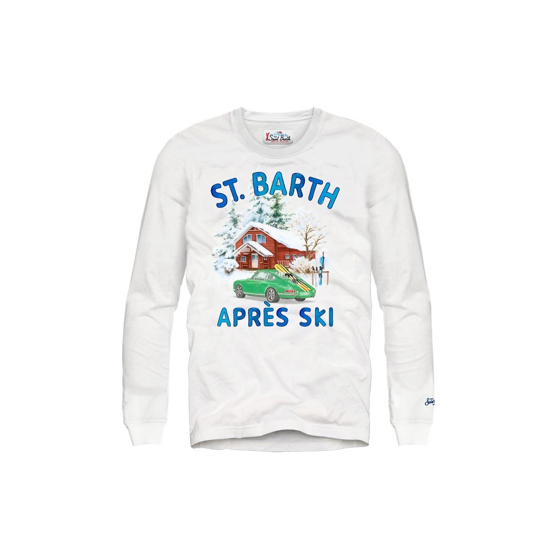 LONG SLEEVE TSHIRT CAR CHALET MC2 SAINT BARTH LUTON 00473