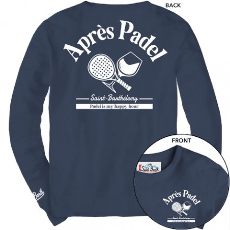 ROUND-NECK SWATSHIRT APRES PADEL MC2 SAINT BARTH SOHO-N 10606