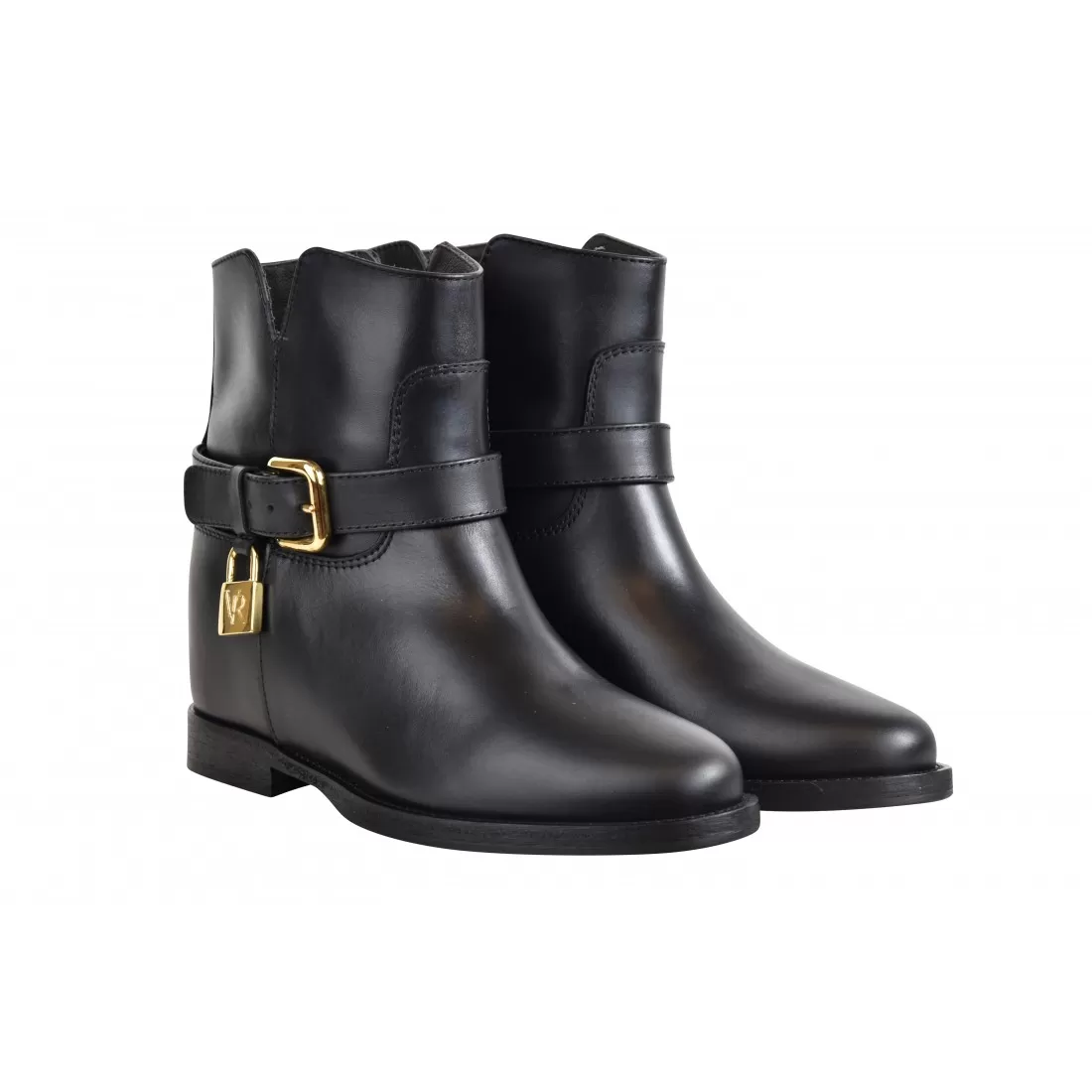 TRONCHETTO LUCCHETTO ORO VIA ROMA 15 4017 NERO