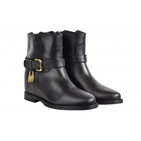 TRONCHETTO LUCCHETTO ORO VIA ROMA 15 4017 NERO