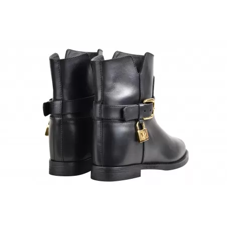 TRONCHETTO LUCCHETTO ORO VIA ROMA 15 4017 NERO