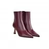 TRONCHETTO IN PELLE FESTA ABBA BORDEAUX