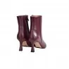 TRONCHETTO IN PELLE FESTA ABBA BORDEAUX