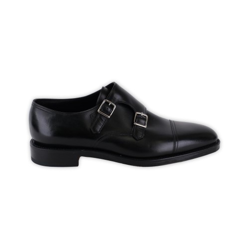 PUNTALE CON DOPPIA FIBBIA CALF JOHN LOBB WILLIAM BLACK