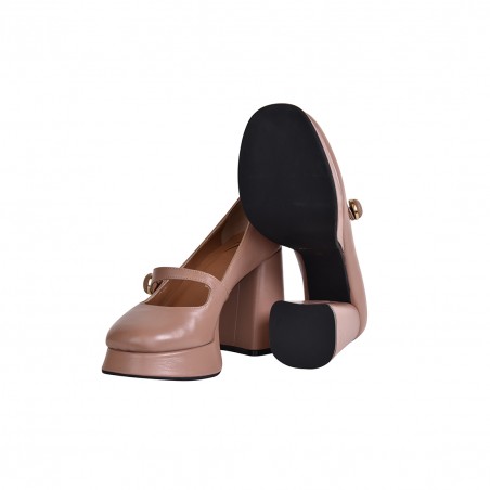 DECOLLETE PLATEAU CON CINTURINO FESTA BELLAS SKIN