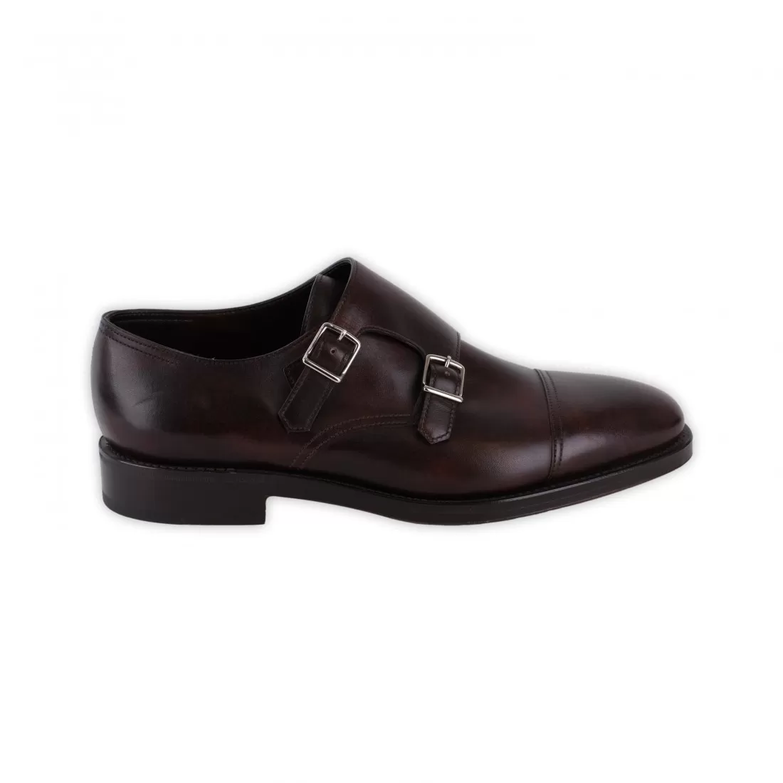 PUNTALE CON DOPPIA FIBBIA MUSEUM CALF JOHN LOBB WILLIAM DKBROWN