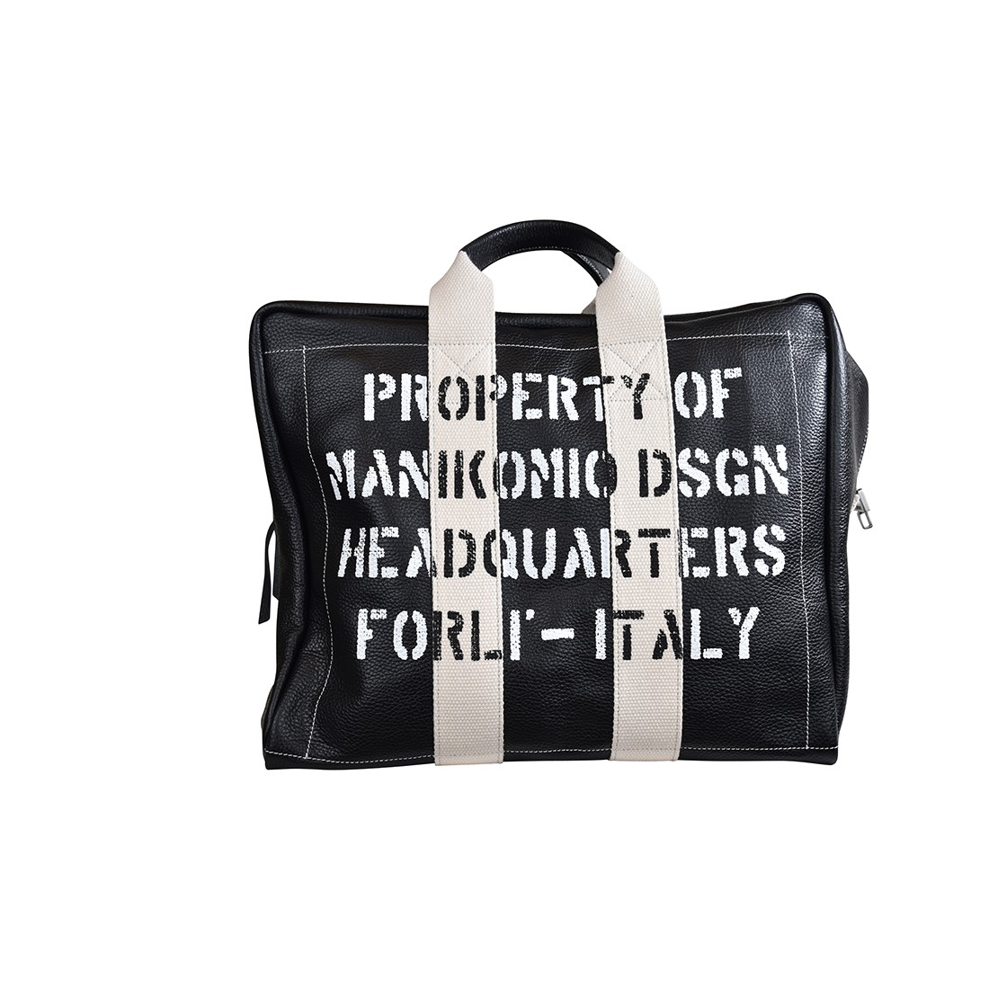 BORSA DUE MANICI GRANDE MANIKOMIO ICON BLACK