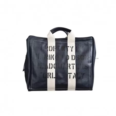 BORSA DUE MANICI GRANDE MANIKOMIO ICON NAVY