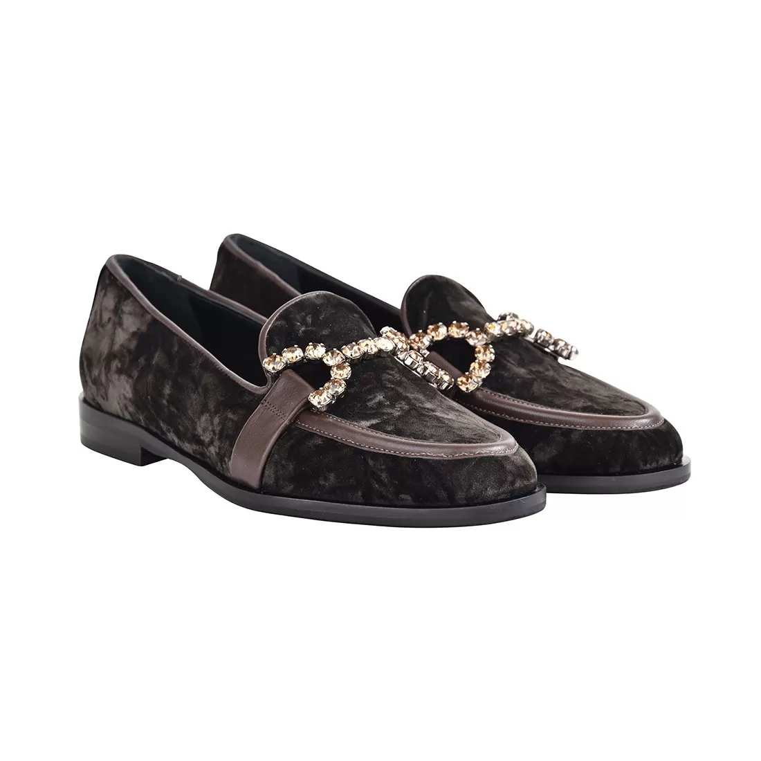 MOCASSINO CON MORSETTO FESTA JOYS MORO