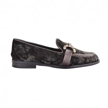 MOCASSINO CON MORSETTO FESTA JOYS MORO