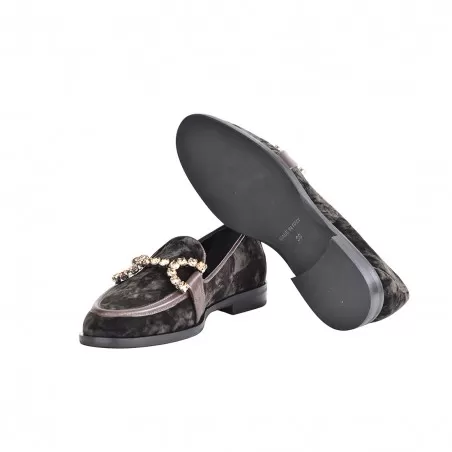 MOCASSINO CON MORSETTO FESTA JOYS MORO