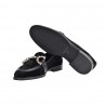 MOCASSINO CON MORSETTO FESTA JOYS NERO
