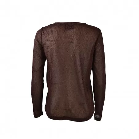 MAGLIA LUREX LUCE MADACASCAR BROWN