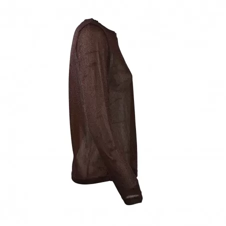 MAGLIA LUREX LUCE MADACASCAR BROWN