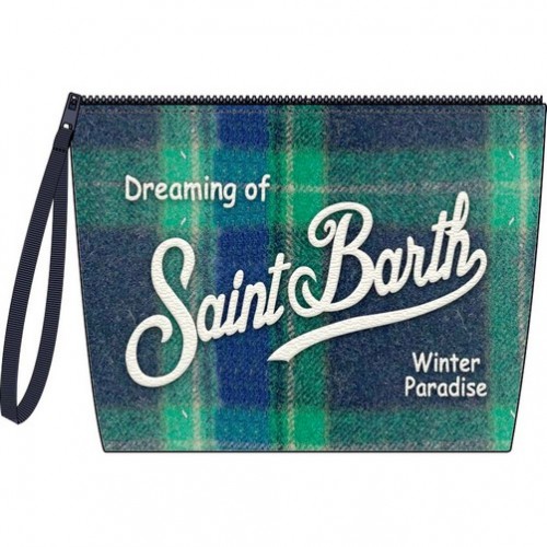 HOLDER BAG TARTAN SIMPLE MC2 SAINT BARTH ALINEW 00346E