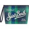 HOLDER BAG TARTAN SIMPLE MC2 SAINT BARTH ALINEW 00346E