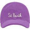 BASEBALL HAT CORDUROY 26 MC2 SAINT BARTH BASEBALLW 00320E